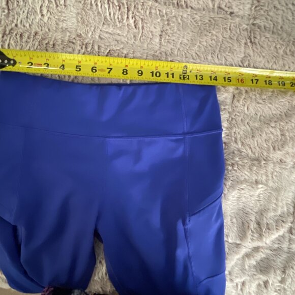 Athleta‎ Leggings Womens MT Blue Contender Tight Gym Yoga Workout Athletic Comfy - Picture 10 of 12
